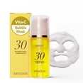 thumbnail image 1 of Mascarilla de burbujas MENOKIN 30 Seconds Quick [BRIGHT] con vitamina C, 1 of 9
