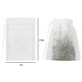 thumbnail image 3 of TSV 500pcs Tea Filter Bags, Disposable Empty Tea Bags, Tea Infusers Bag for Loose Leaf Teal, 3 of 6