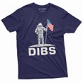 thumbnail image 3 of 4Th Of July Usa Patriotic T-Shirt Space Astronaut Moon Landing Tee Shirt Mens Gifts Pro Us Shirt, 3 of 5
