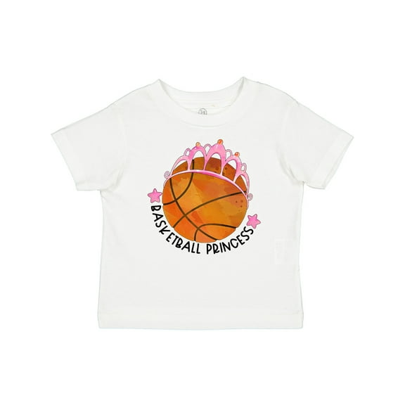 Inktastic Basketball Princess Tiara Girls Baby T-Shirt