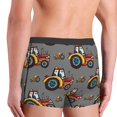 thumbnail image 5 of Bingfone Cartoon Tractor Men'S Underwear - Casual Stretch Boxer Briefs-X-Large, 5 of 9