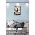 thumbnail image 2 of Donkey Decor Wash Your Hooves Retro Aluminum Sign 12x8 IN Metal Tin Sign Donkey Gifts Donkey Wall Art for Bedroom Boho Bathroom Decor Farmhouse Cafes Club Pub Man Cave Decor, 2 of 6