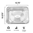 thumbnail image 2 of Sartenes de aluminio Nicole Home Collection, tamaño medio, 9 x 13 (paquete de 100), 2 of 6