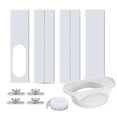 thumbnail image 1 of LYD Kit de ventana de aire acondicionado portátil con acoplador, sello de ventana ajustable para unidad de CA, kit de ventilación de CA deslizante para manguera de escape lyd modelStyleType, 1 of 2