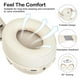 thumbnail image 3 of Auriculares Bluetooth RORSOU B8 Over Ear 50H Playtime Beige, 3 of 7