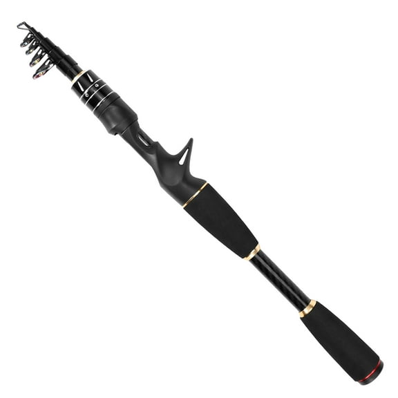 1.8m Carbon Casting Rod Portable Fishing Rod Lightweight Telescopic Travel Fishing Rod Ultra-Sensitive Sea Saltwater Freshwater Rod