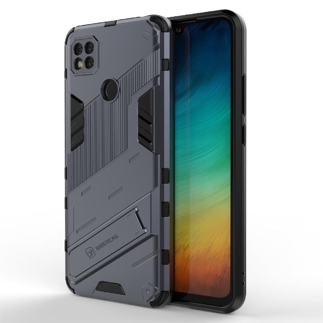 Funda para Xiaomi Redmi 9C Protección A Prueba De Golpes Con Soporte De TPU Duradero Y Práctico