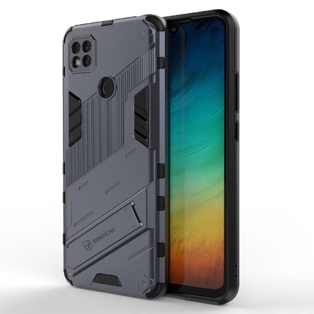 Funda para Xiaomi Redmi 9C Protección A Prueba De Golpes Con Soporte De TPU Duradero Y Práctico