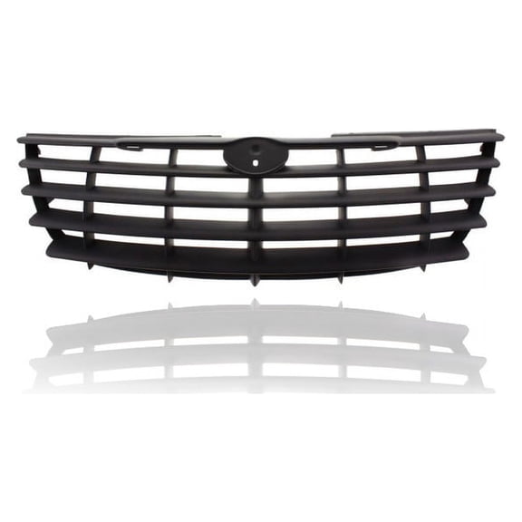 Grille - Compatible/Replacement for '05-07 Chrysler Town & Country Base - Main Gray Frame/Insert, With Emblem Provision - 4857956AA