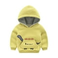 thumbnail image 2 of Toddler Big Boys Winter Warm Fleece Hoodie SweatShirt Jacket, Thick, Trendy, Wear it alone., 2 of 7