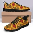 thumbnail image 4 of Kente Shoes for Men Women Running Shoes Lightweight Walking Sneakers Mesh Athletic Sport Shoes Black Size 10.5, 4 of 5