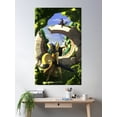thumbnail image 2 of Forest Ruin Rendevous Poster Wall Art, Modern Wall Decor, 16x24 UNFRAMED, 2 of 3