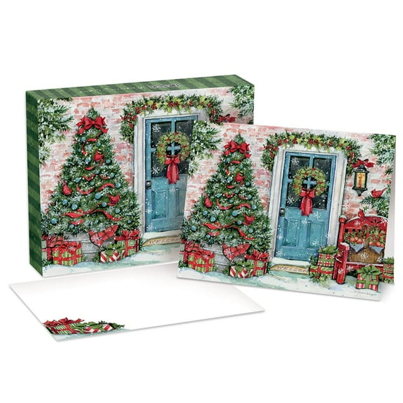 Lang Companies, Greenery Greetings Boxed Christmas Cards