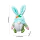 thumbnail image 2 of Muñecos de gnomos de Pascua, decoración de peluche, conejito de Pascua, muñeco hecho a mano, elfo relleno, conejo de peluche, muñeco enano sin rostro, adornos de escritorio para el hogar, 2 of 12
