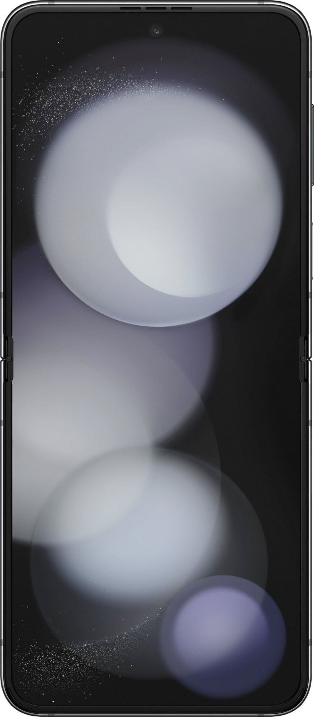 Restored SAMSUNG Galaxy Z Flip 5 Cell Phone, Factory Unlocked Android Smartphone, 256GB, Compact, Foldable Design, One-Hand Control, Best Selfies, Full Cover Screen, Hands-Free Use, US Version, 2023,Graphite (Refurbished)