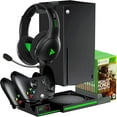 thumbnail image 1 of Cooling Stand For Xbox Series X - Dual Controller Charging Station With 2 Rechargeable Battery Packs, 10 Game Slots & Headphone Holder, 1 of 6