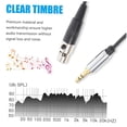 thumbnail image 2 of High - Quality Practical to 3.5mm Converter Mic Cables Cable Stable Performance for Video Cameras - Perfect for All Your irrigation needs, 2 of 5