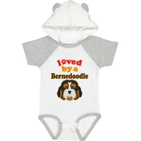 

Inktastic Bernedoodle Dog Lover Gift Baby Boy or Baby Girl Bodysuit