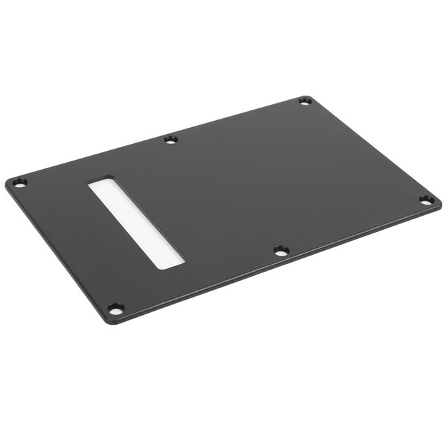 Placa Trasera Para Guitarra Eléctrica, Cubierta Trasera Ranurada, Accesorios Para Instrumentos Musicales, Color Negro