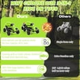 thumbnail image 6 of Farmdex 3-in-1 Ride on Tractor, 24 Volt Ride on Toys with Remote Control, 7AH Battery Power Car Wheels , Ride on Cars w/ Bluetooth, Music, Battery Display, Light Control, 5 MPH, Green, 6 of 9