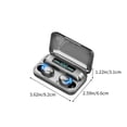 thumbnail image 3 of Ganfancp Mejore Su Experiencia de Audio con Estos Miniauriculares Bluetooth Inalámbricos Intraauriculares Dobles Adaptados a Sus Activas y Animadas Actividades y Aventuras Diarias. Artículos En Liqui, 3 of 7