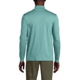 thumbnail image 2 of Lands' End Men's Tall Super Soft Supima Mock Turtleneck, 2 of 3