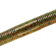 YUM Dinger Soft Plastic Worm 5 Watermelon Red Flake 8 Count