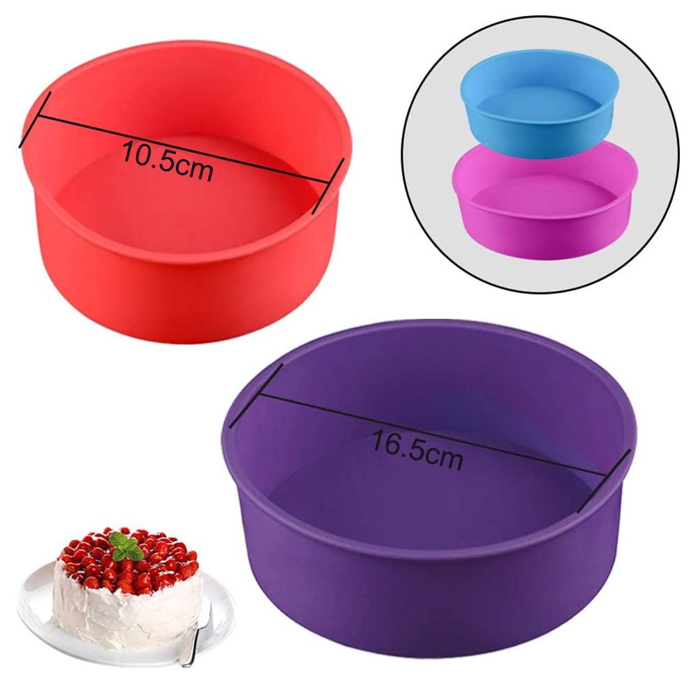 Silicone Cake Pan Round Cake Pan Pieces Silicone Round Cake
