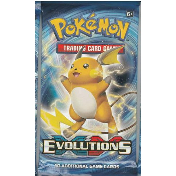 Pokemon XY Evolutions Booster Pack Sealed Pikachu EX