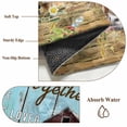thumbnail image 6 of Farm Barn 8FT Round Area Rugs for Living Room Cow Pig Horse Sheep Farmhouse Animal Wood Board Ultra-Thin Non-Slip Round Rugs Machine Washable Low Pile Circle Carpet for Bedroom Kitchen Nursery, 6 of 9