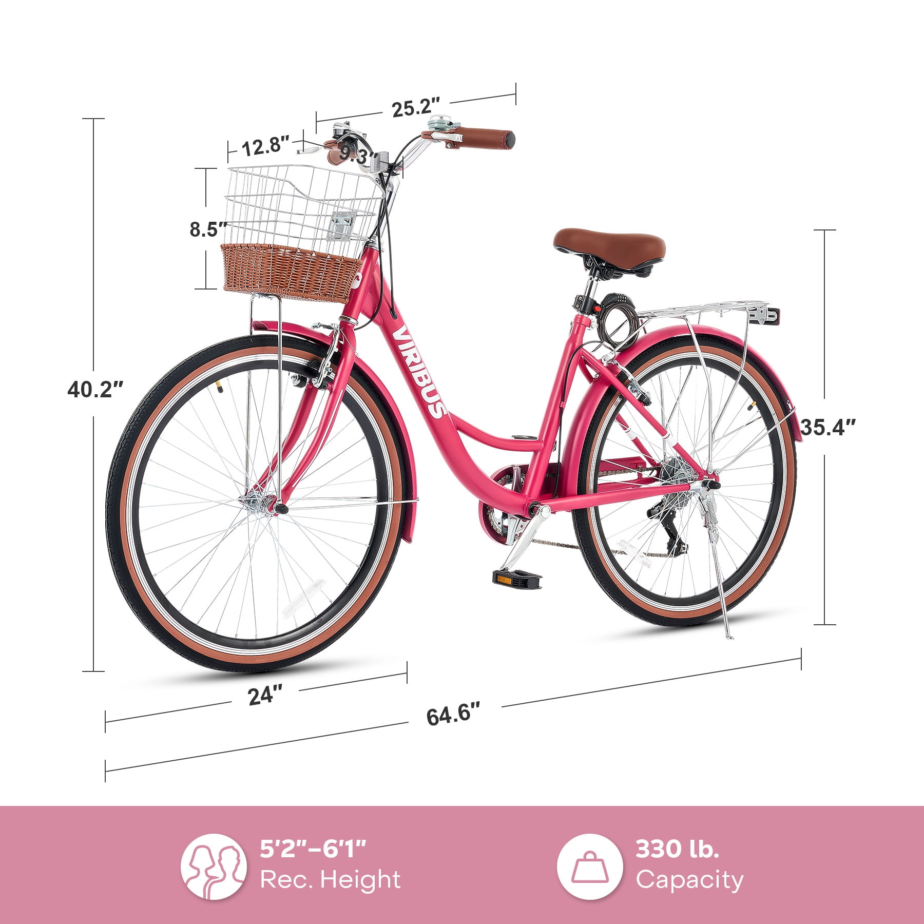 VIRIBUS Women's Bike 24