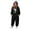 Black, variant on Halloween Onesie Pajamas Adult Pumpkin Ghost Halloween Costume Pajamas Adults Hooded Jumpsuit Sleepwear One Piece Union Suit Outfit Soft Cozy Lounge Wear for Holiday Party(Bottle ghost)