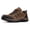 C23W-Brown, variant on CC-Los Men's Waterproof Hiking Shoes Outdoor Comfortable Trekking Shoe Lightweight Working Sneaker