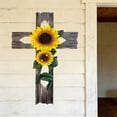 thumbnail image 5 of Gumesh Wooden Cross Wall Decor - Wood Crucifix for Home, Prayer Room, Office Desk, Inspirational Gift of Faith, Hope & Blessing, 5 of 6