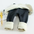 thumbnail image 5 of Diufon Toddler Girls Fleece Leggings with Skirt Little Kids Fall Winter Warm Thickened Lined Skirt Pants 2-7 Years, 5 of 6
