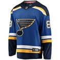 thumbnail image 2 of Men's Fanatics Pavel Buchnevich Blue St. Louis Blues Home Breakaway Player Jersey, 2 of 3
