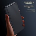 thumbnail image 3 of Para Funda de Cuero Funda de Cuero para Teléfono Pantalla Plegable Ultrafina Funda de Cuero Lisa con Tapa Funda Protectora, 3 of 5