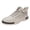 Beige, variant on XEDZYT Mens Shoes Casual Flat Leather Lace Up Walking Footwear Fashion Sneakers Going Out Size 9.5
