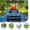 thumbnail image 4 of Licensed Dodge Challenger Kids Electric Car 12V Ride On Car Battery Powered Electric Vehicles with Remote Control, LED Lights, Bluetooth, MP3 for Boys Girls, 4 of 8