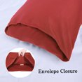 thumbnail image 4 of PiccoCasa Soft 1800 Series Microfiber Long Pillowcases Full-Size, 4 of 10