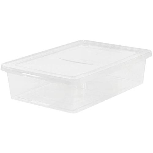 Sterilite 16558010 28 qt Clear Storage Box