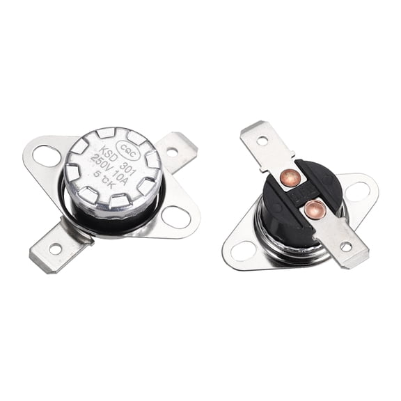 Temperature Control Switch , Thermostat , KSD301 5°C , 10A , N.O 2pcs