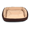thumbnail image 5 of Cama Para Perro O Mascota Mediana Color Café y Beige Colchoneta, 5 of 5