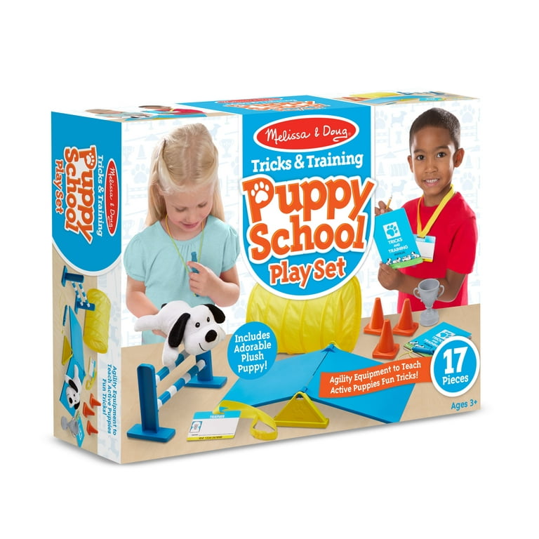 Melissa & Doug Tricks & Training Puppy School Play Set