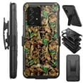 thumbnail image 1 of Compatible with Samsung Galaxy A33 Hybrid Luxguard Holster Phone Case Cover (Camo Oak Brown), 1 of 1