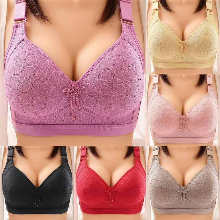 Sports Bras for Women Soft Push Up High Support Large Bust Plus