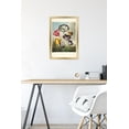 thumbnail image 6 of Tulips from the The Temple of Flora Wall Poster, 14.725" x 22.375" Framed, 6 of 6