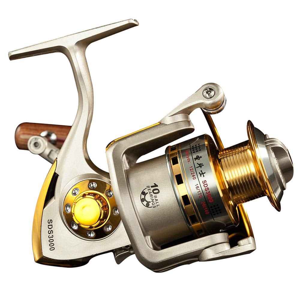 Spinning Fishing Reels For Saltwater Freshwater 1000 2000 3000 4000 5000 6000 Series Spool Left/right Interchangeable Trout Carp Reel Light And Smooth