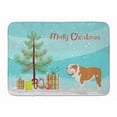 thumbnail image 1 of Carolines Treasures BB2980RUG English Bulldog Merry Christmas Tree Machine Washable Memory Foam Mat, 1 of 1