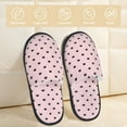 thumbnail image 2 of Fotbe Cute Cat Pattern Women's Fuzzy Slippers Plush Slippers Fluffy Winter House Shoes Indoor and Outdoor-Medium, 2 of 8